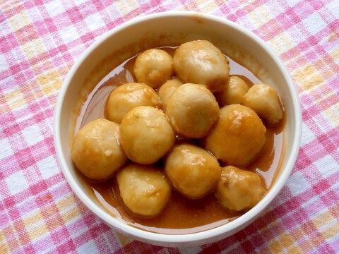 めんつゆで！里芋の煮物